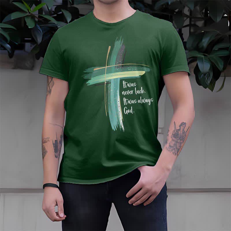 Christianartworkshop Empowerment Clover Faith-Inspired T-Shirt