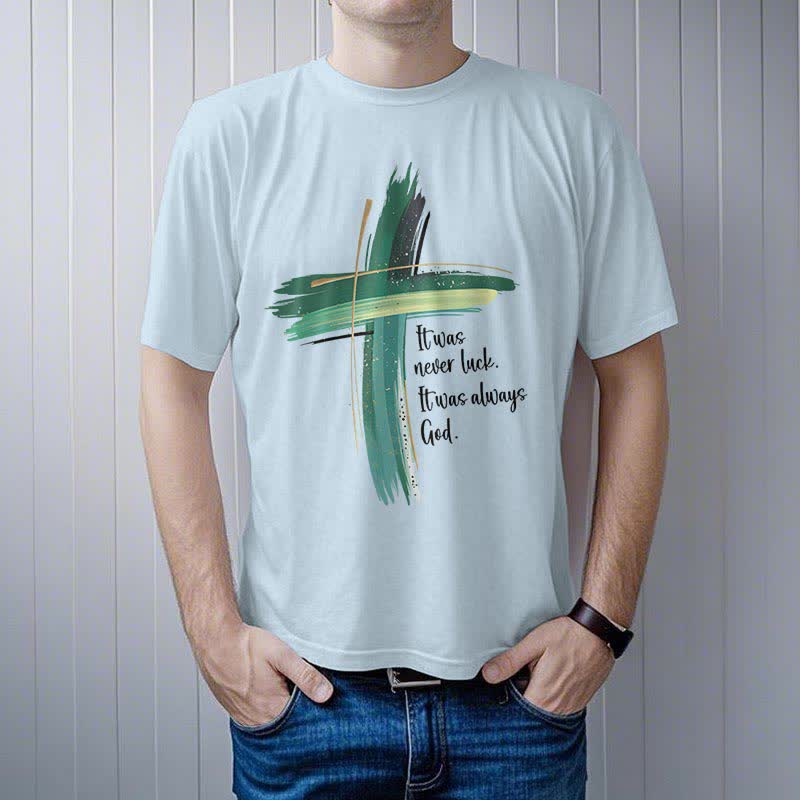 Christianartworkshop Empowerment Clover Faith-Inspired T-Shirt