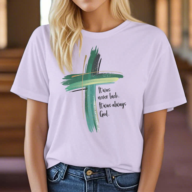 Christianartworkshop Empowerment Clover Faith-Inspired T-Shirt - image 2