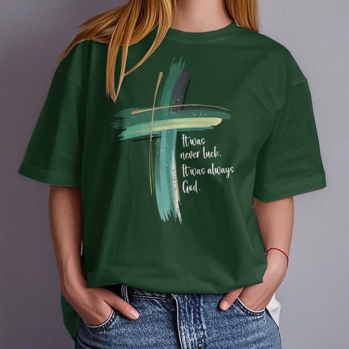 Christianartworkshop Empowerment Clover Faith-Inspired T-Shirt