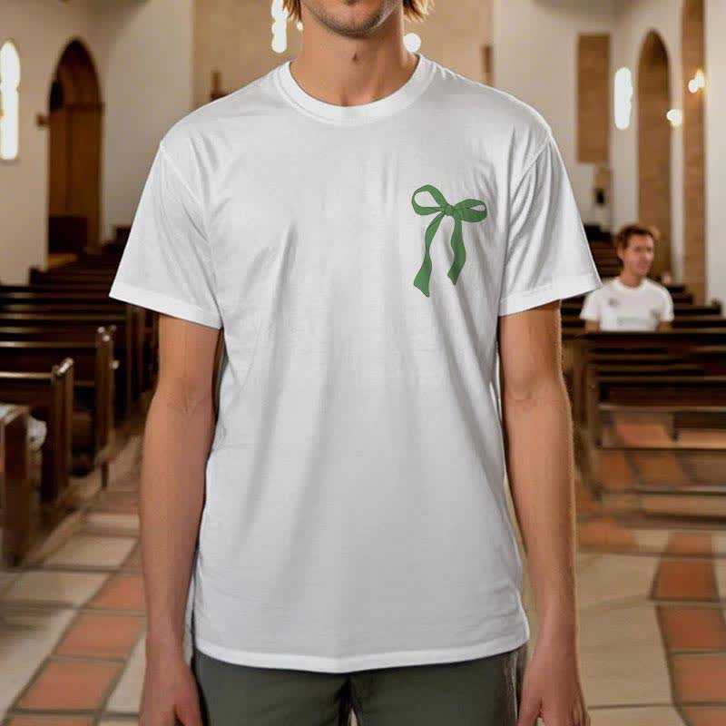 Christianartworkshop Threads of Faith Symbols of Blessing Faith-Inspired T-Shirt - image 4