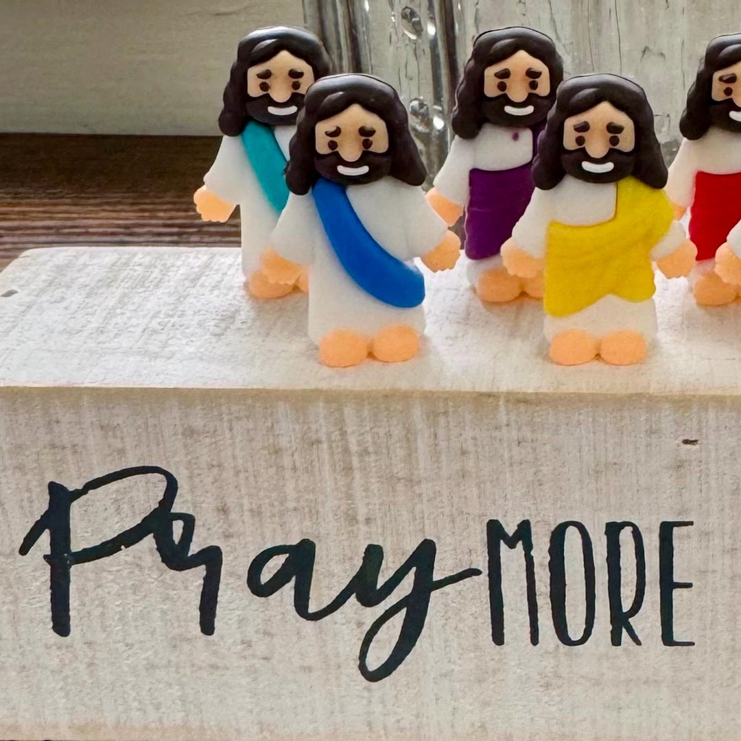 Christianartworkshop We All Need A Little Jesus Figurine – A Touch of Divine Presence Easter Gift