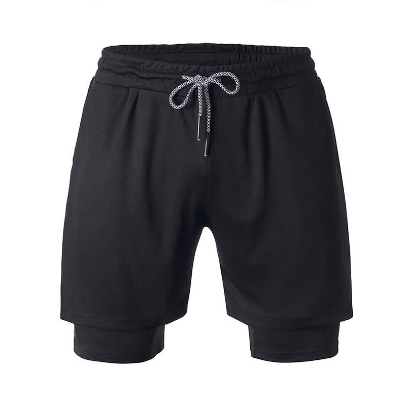 Christianartworkshop Dove and Cross Black Athletic Shorts