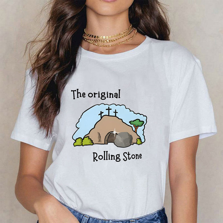 Christianartworkshop The Original Rolling Stone Christian T-Shirt