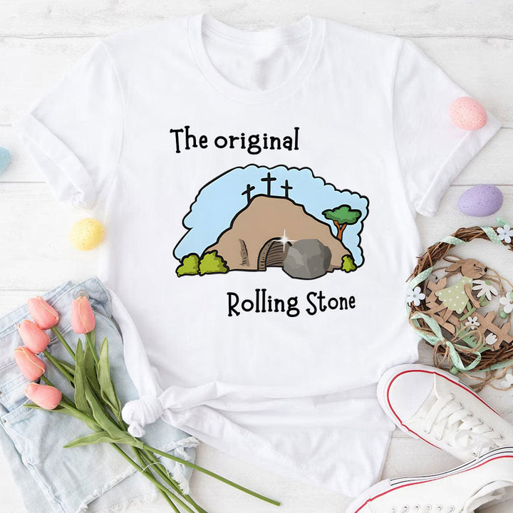 Christianartworkshop The Original Rolling Stone Christian T-Shirt