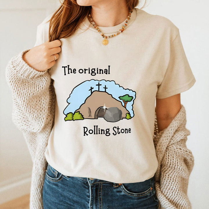 Christianartworkshop The Original Rolling Stone Christian T-Shirt