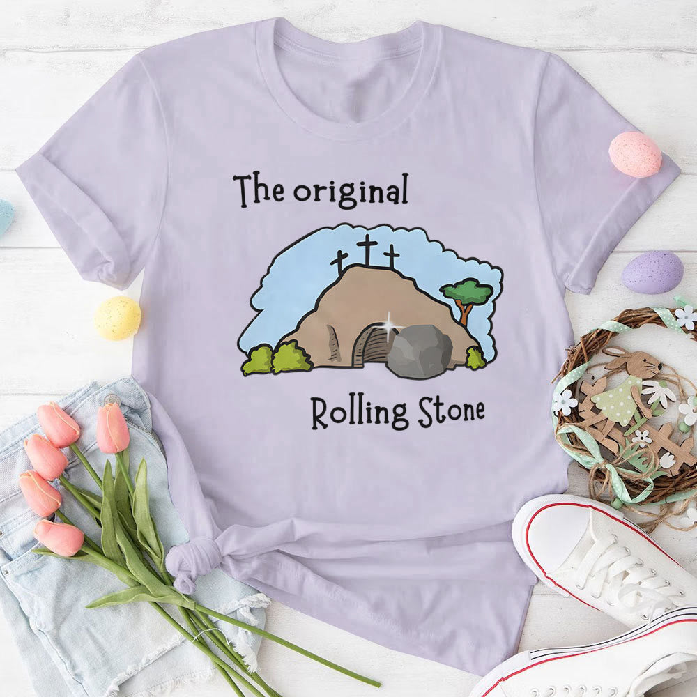 Christianartworkshop The Original Rolling Stone Christian T-Shirt - Purple - 2XL - image 11