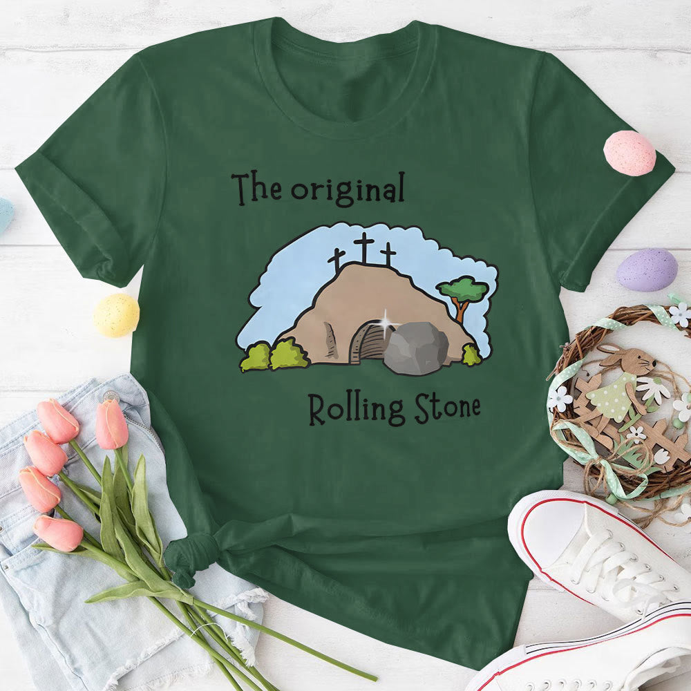 Christianartworkshop The Original Rolling Stone Christian T-Shirt