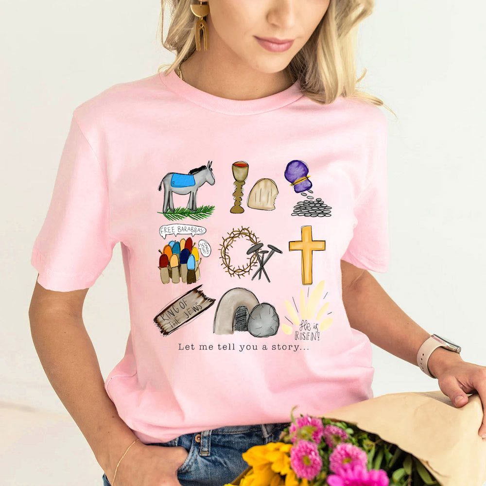 Christianartworkshop Let Me Tell You a Story T-Shirt