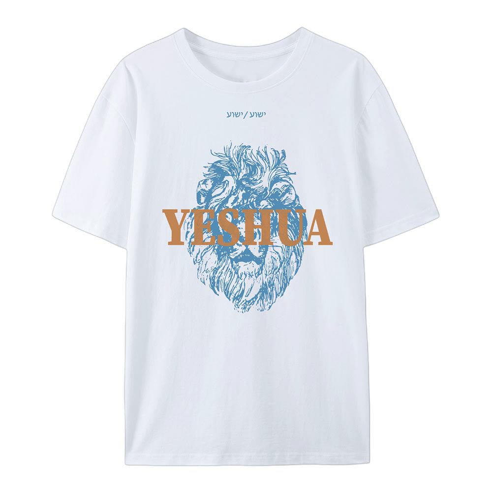 Christianartworkshop Yeshua Cotton T-Shirt