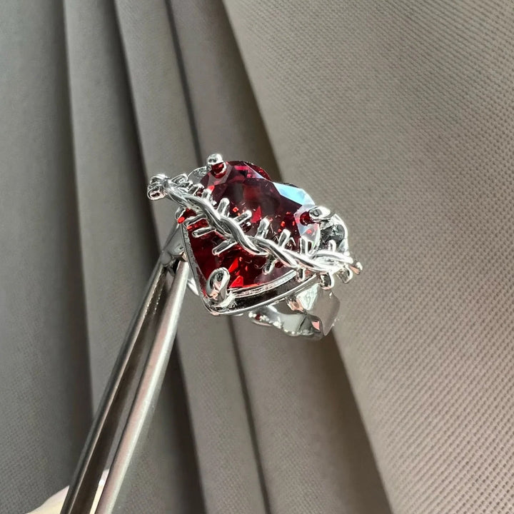 Christianartworkshop Divine Love & Thorns Ring: An Elegant Emblem of Spiritual Devotion - image 4