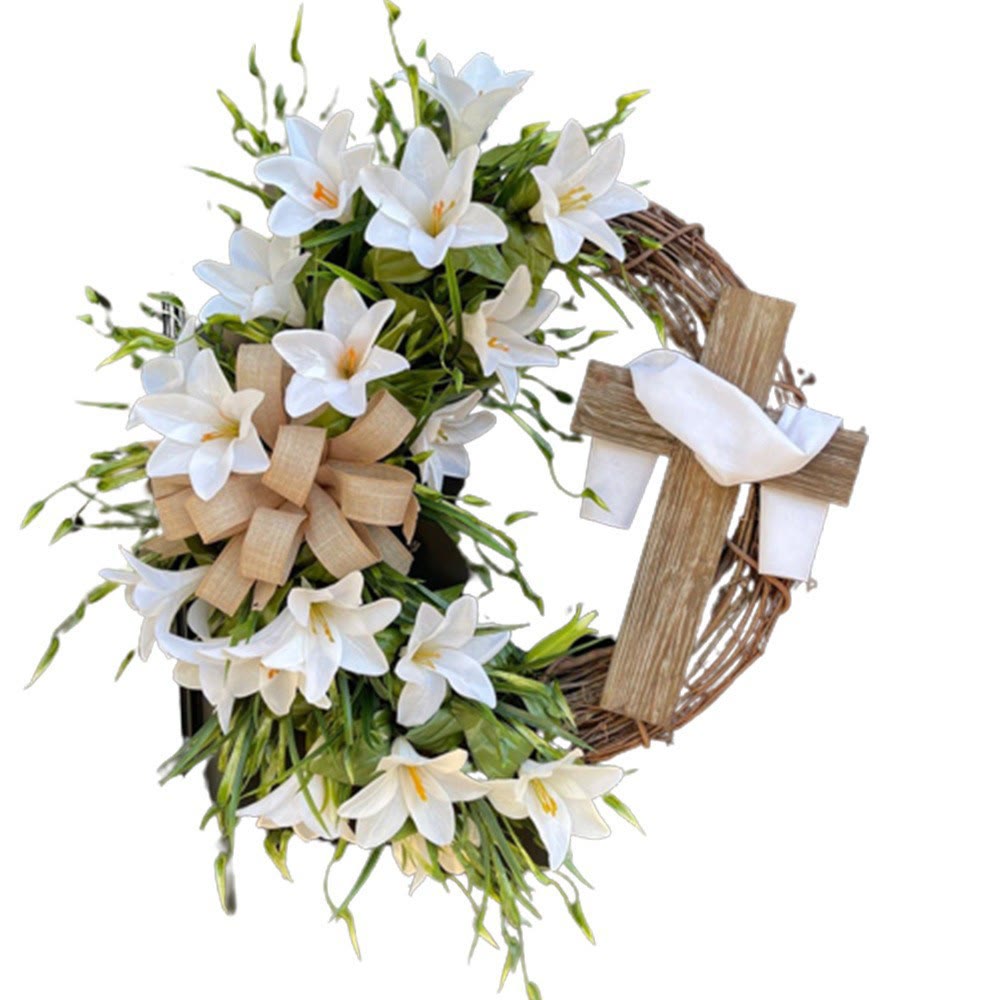 Christianartworkshop "The Eternal Symphony of the Wreath and the Cross": A Poetic Tribute to Faith in Spring