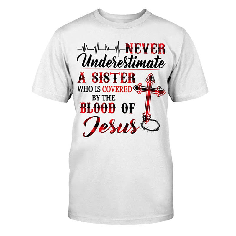 Christianartworkshop Divine Protection Unisex Cotton T-Shirt