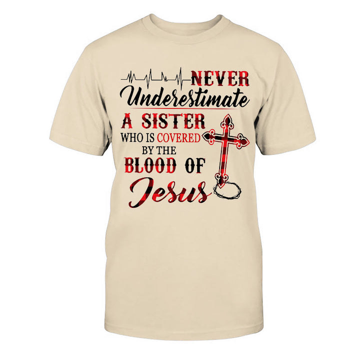 Christianartworkshop Divine Protection Unisex Cotton T-Shirt - Beige - 2XL - image 6