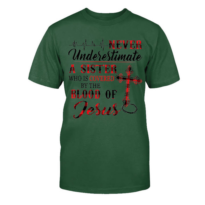 Christianartworkshop Divine Protection Unisex Cotton T-Shirt - Dark Green - 2XL - image 16