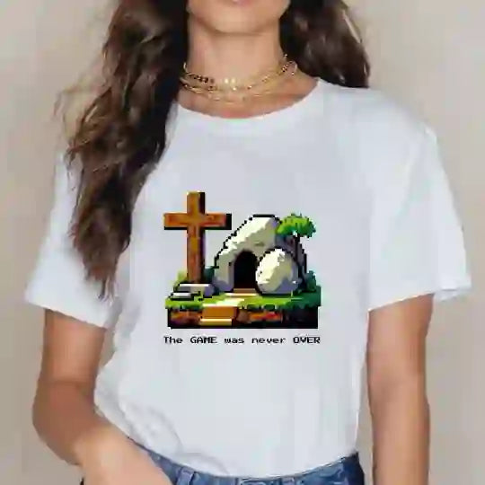 Christianartworkshop The Game Was Never Over Christian T-Shirt - image 4