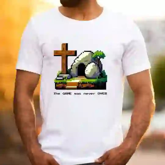 Christianartworkshop The Game Was Never Over Christian T-Shirt - image 3