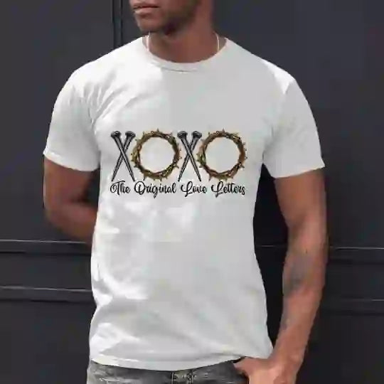 Christianartworkshop XOXO The Original Love Letters T-Shirt - image 1