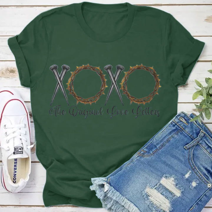 Christianartworkshop XOXO The Original Love Letters T-Shirt