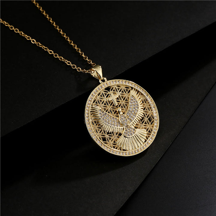 FREE Today: Holy Spirit Dove Heavenly Sparkle Necklace: A Radiant Symbol of Faith