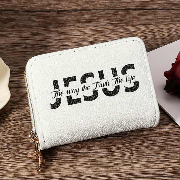 Christianartworkshop Jesus Leather Wallet Collection: Elegant Faith