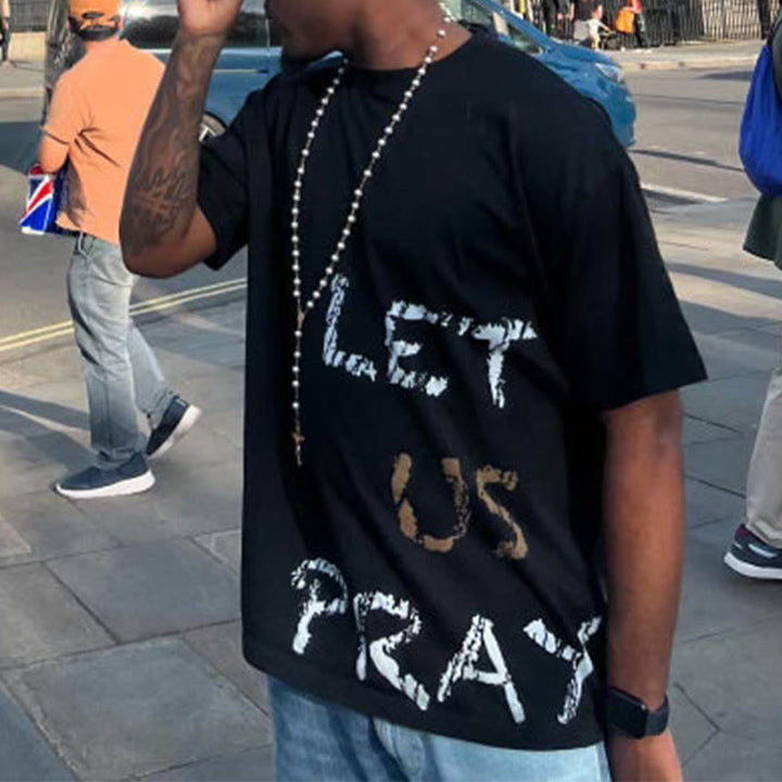 Christianartworkshop "Let Us Pray" T-shirt