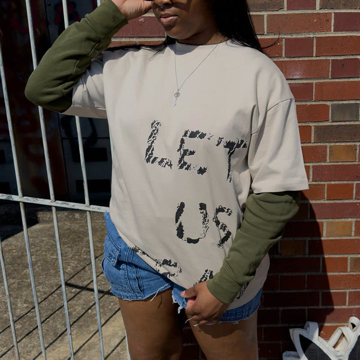 Christianartworkshop "Let Us Pray" T-shirt