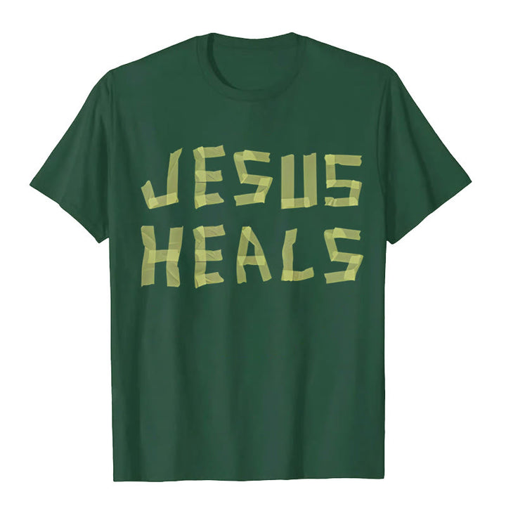 Christianartworkshop Jesus Heals Graphic T-Shirt
