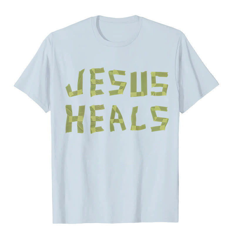 Christianartworkshop Jesus Heals Graphic T-Shirt