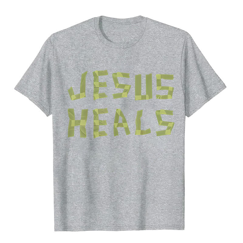Christianartworkshop Jesus Heals Graphic T-Shirt
