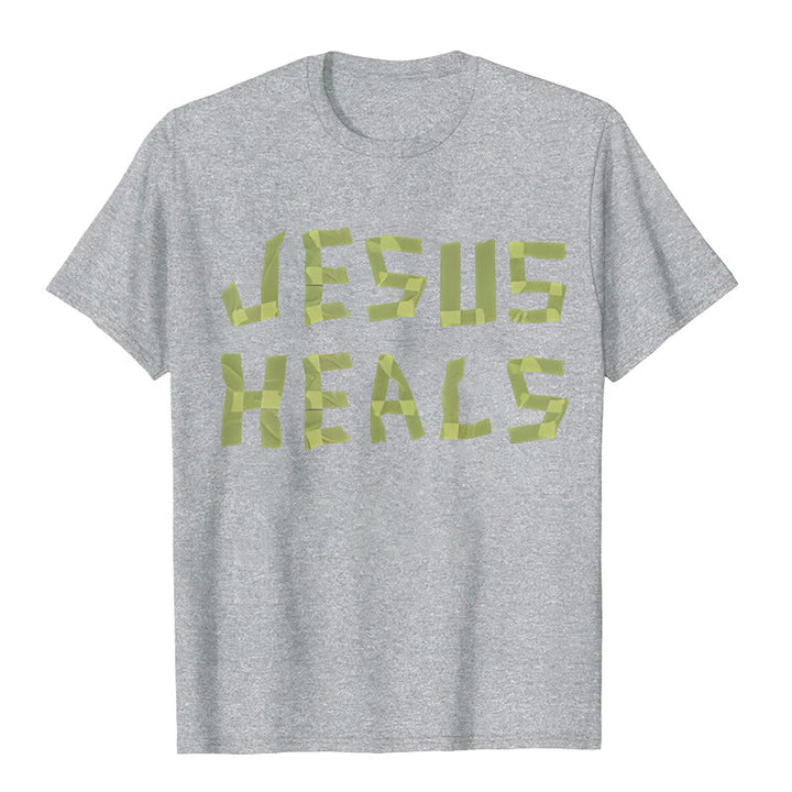 Christianartworkshop Jesus Heals Graphic T-Shirt