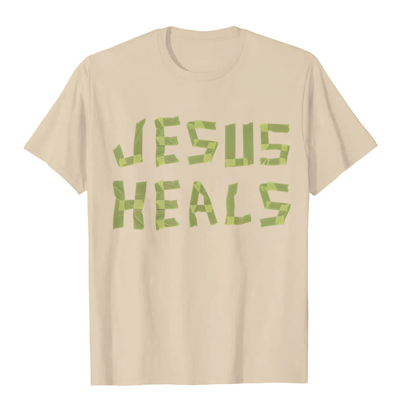 Christianartworkshop Jesus Heals Graphic T-Shirt