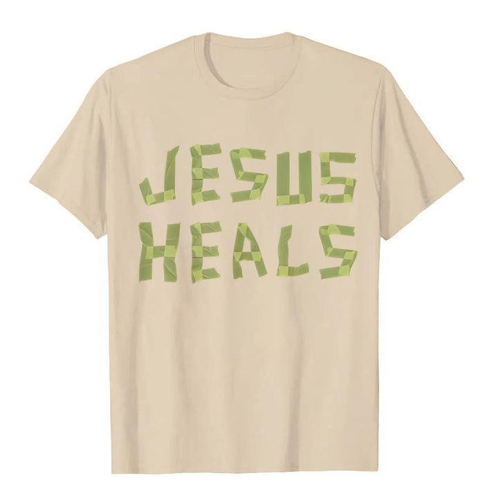 Christianartworkshop Jesus Heals Graphic T-Shirt