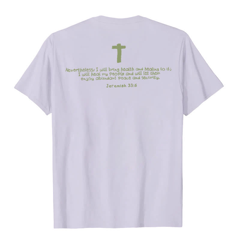 Christianartworkshop Jesus Heals Graphic T-Shirt