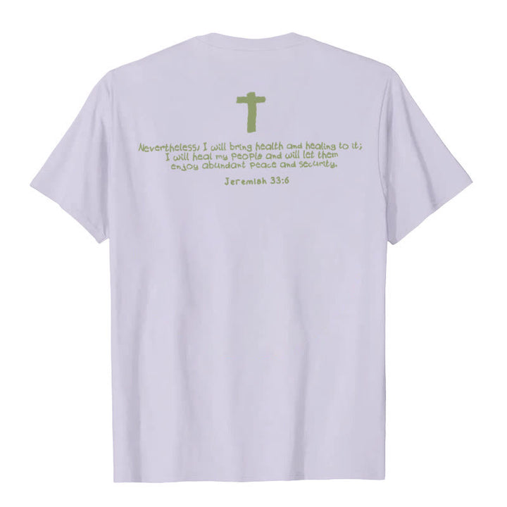 Christianartworkshop Jesus Heals Graphic T-Shirt