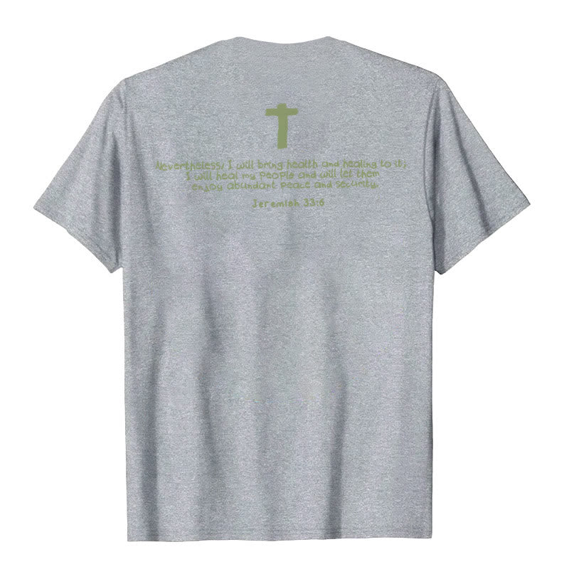 Christianartworkshop Jesus Heals Graphic T-Shirt