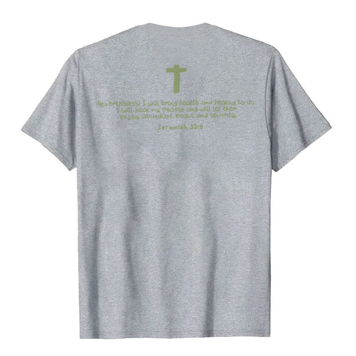 Christianartworkshop Jesus Heals Graphic T-Shirt