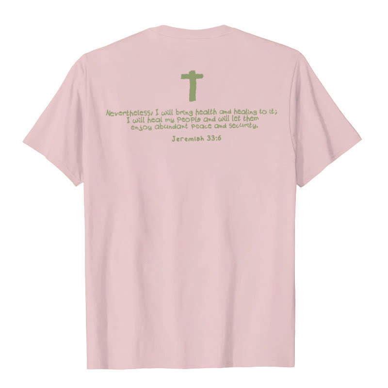Christianartworkshop Jesus Heals Graphic T-Shirt