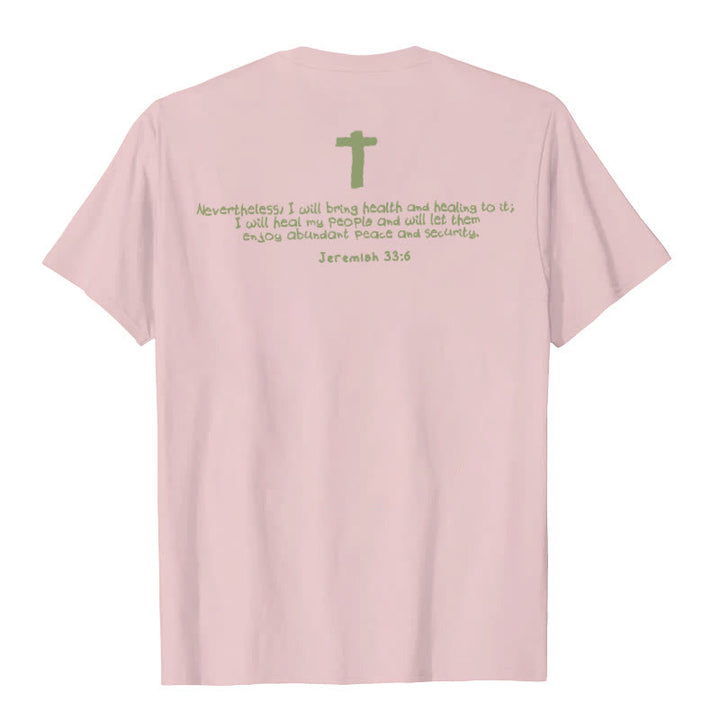 Christianartworkshop Jesus Heals Graphic T-Shirt