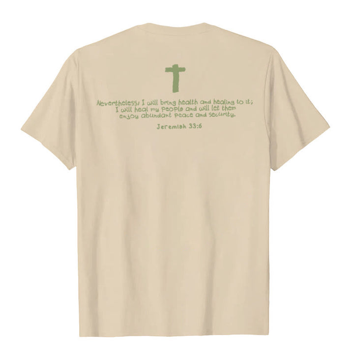 Christianartworkshop Jesus Heals Graphic T-Shirt
