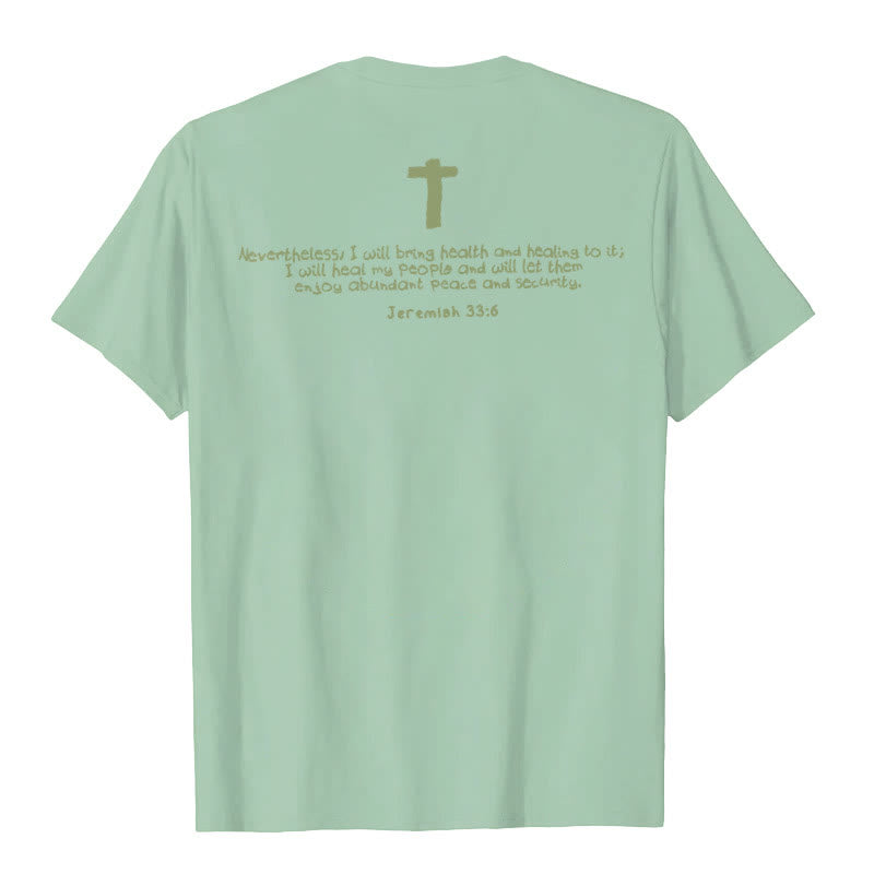Christianartworkshop Jesus Heals Graphic T-Shirt