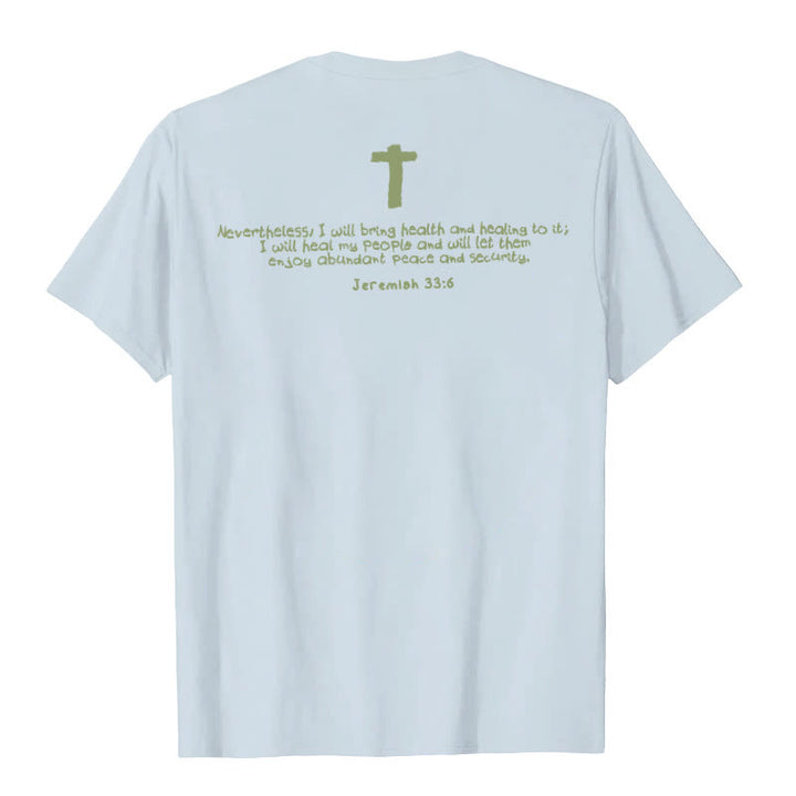 Christianartworkshop Jesus Heals Graphic T-Shirt
