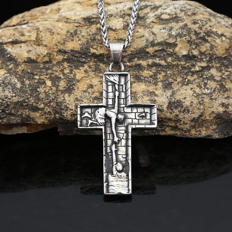 FREE Today: Hands of Redemption Cross Necklace: A Testament of Divine Rescue