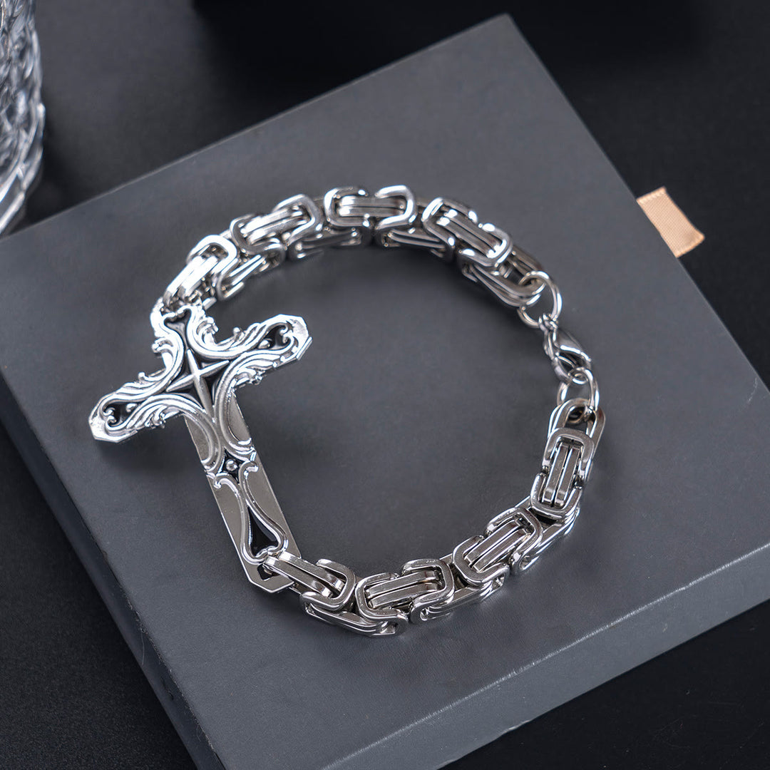 FREE Today: Iron & Faith Men's Bracelet: Strength and Redemption in Every Link - image 3