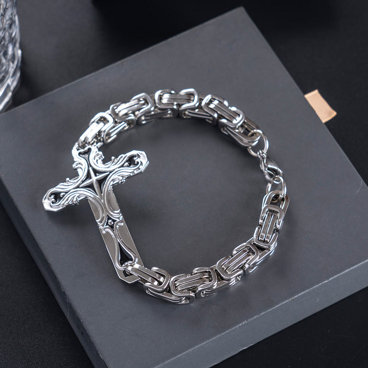 FREE Today: Iron & Faith Men's Bracelet: Strength and Redemption in Every Link - image 3