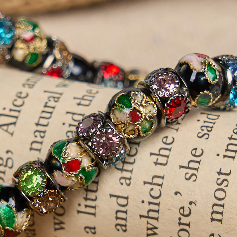 FREE Today: Handcrafted Cloisonné Beads Timeless Faith Bracelet: A Testament of Christ's Presence - image 10
