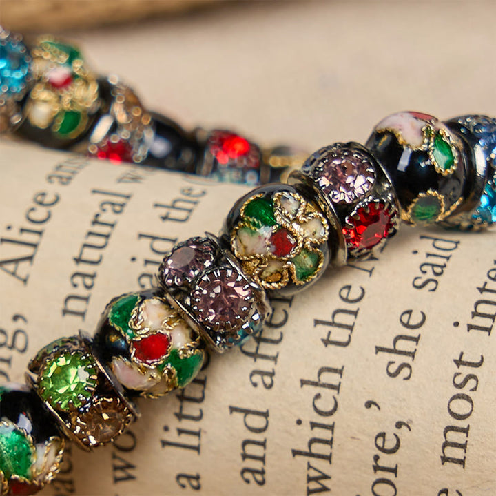 FREE Today: Handcrafted Cloisonné Beads Timeless Faith Bracelet: A Testament of Christ's Presence - image 10