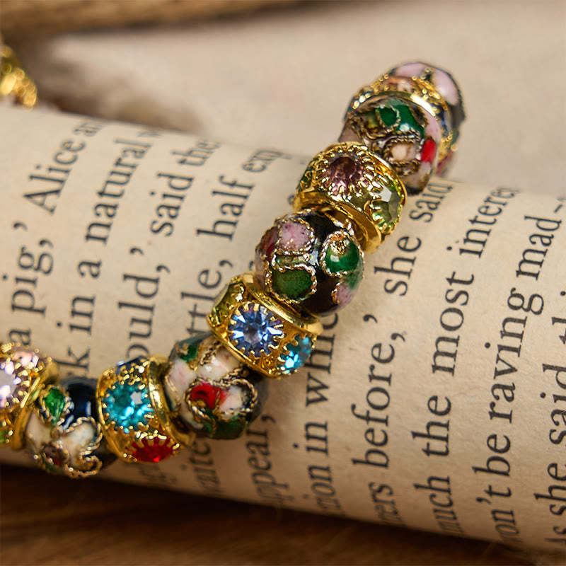FREE Today: Handcrafted Cloisonné Beads Timeless Faith Bracelet: A Testament of Christ's Presence - image 14