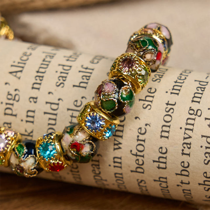 FREE Today: Handcrafted Cloisonné Beads Timeless Faith Bracelet: A Testament of Christ's Presence - image 14