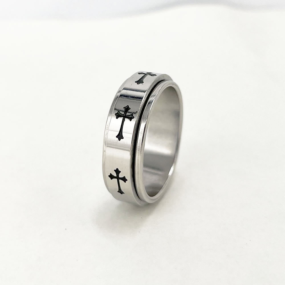 Christianartworkshopthe Minimalist Cross Ring: The Interweaving of Faith and Fashion - image 4